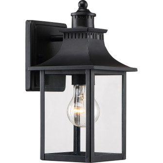 Chancellor One Light Outdoor Wall Lantern in Mystic Black (10|CCR8406K)