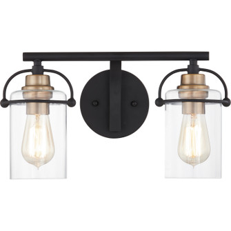 Emerson Two Light Bath in Matte Black (10|EMR8602MBK)