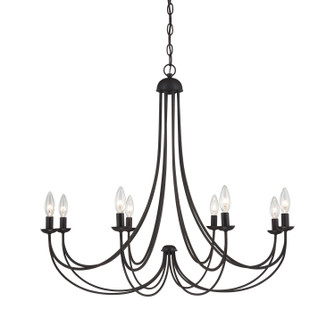 Mirren Eight Light Chandelier in Imperial Bronze (10|MRN5008IB)