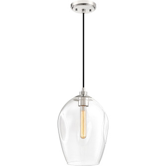 Nostalgia One Light Mini Pendant in Polished Nickel (10|NGA1510PK)