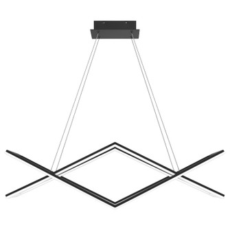 Newman LED Linear Chandelier in Matte Black (10|PCNEW136MBK)
