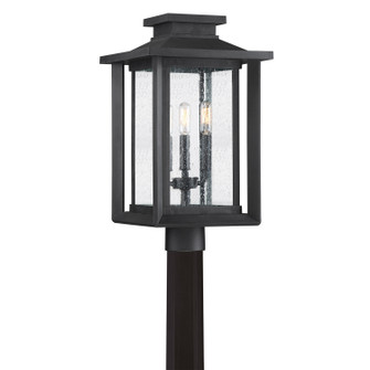 Wakefield Three Light Outdoor Post Lantern in Earth Black (10|WKF9011EK)