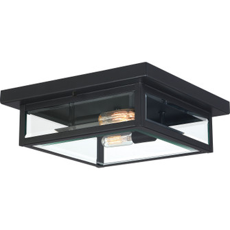 Westover Two Light Flush Mount in Earth Black (10|WVR1312EK)