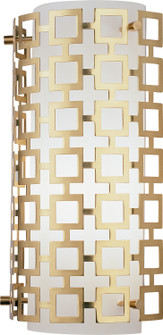 Jonathan Adler Parker One Light Wall Sconce in Antique Brass (165|662)