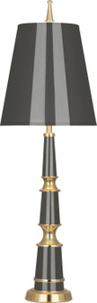 Jonathan Adler Versailles One Light Accent Lamp in Ash Lacquered Paint w/Modern Brass (165|A900)