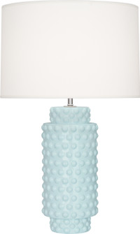 Dolly One Light Table Lamp in Baby Blue Glazed Textured Ceramic (165|BB800)