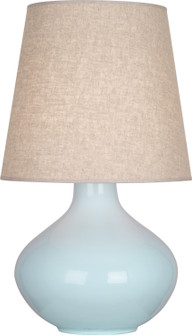 June One Light Table Lamp in Baby Blue Glazed Ceramic (165|BB991)