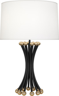 Jonathan Adler Biarritz One Light Table Lamp in Blackened Metal w/Polished Brass (165|BL475)