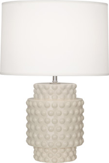 Small Dolly One Light Accent Lamp in Bone Glazed Textured Ceramic (165|BN801)
