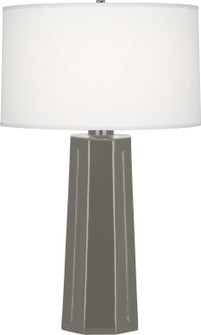 Mason One Light Table Lamp in Ash Glazed Ceramic (165|CR960)