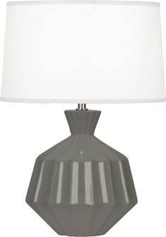 Orion One Light Accent Lamp in Ash Glazed Ceramic (165|CR989)