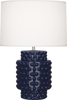 Small Dolly One Light Accent Lamp in Midnight Blue Glazed Textured Ceramic (165|MB801)