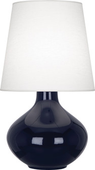 June One Light Table Lamp in Midnight Blue Glazed Ceramic (165|MB993)