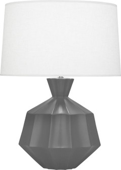 Orion One Light Table Lamp in Matte Ash Glazed Ceramic (165|MCR17)