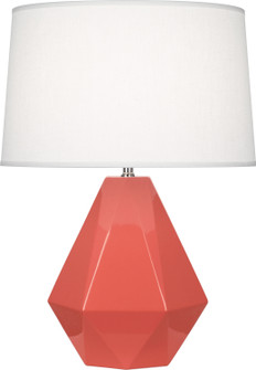 Delta One Light Table Lamp in Melon Glazed Ceramic (165|ML930)