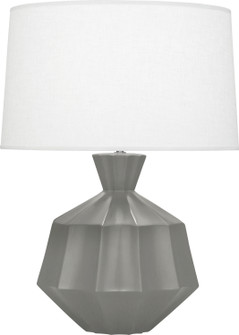 Orion One Light Table Lamp in Matte Smoky Taupe Glazed Ceramic (165|MST17)