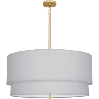 Decker Three Light Pendant in Modern Brass (165|PG139)