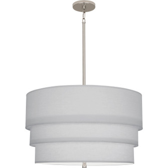 Decker Three Light Pendant in Polished Nickel (165|PG142)