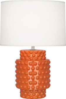 Dolly One Light Accent Lamp in Pumpkin Glazed Textured Ceramic (165|PM801)