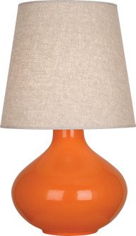 June One Light Table Lamp in Pumpkin Glazed Ceramic (165|PM991)