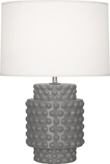 Dolly One Light Accent Lamp in Smoky Taupe Glazed Textured Ceramic (165|ST801)