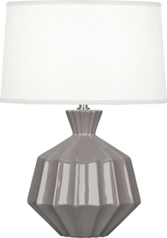 Orion One Light Accent Lamp in Smoky Taupe Glazed Ceramic (165|ST989)