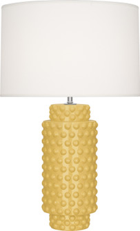 Dolly One Light Table Lamp in Sunset Yellow Glazed Textured Ceramic (165|SU800)
