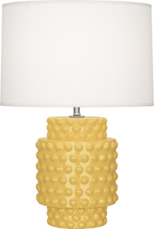 Dolly One Light Accent Lamp in Sunset Yellow Glazed Textured Ceramic (165|SU801)