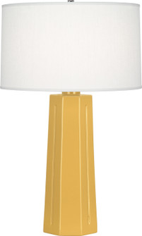 Mason One Light Table Lamp in Sunset Yellow Glazed Ceramic (165|SU960)