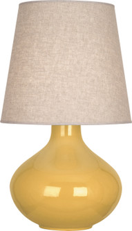 June One Light Table Lamp in Sunset Yellow Glazed Ceramic (165|SU991)