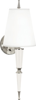 Jonathan Adler Versailles One Light Wall Sconce in Lily Lacquered Paint w/Polished Nickel (165|W603X)