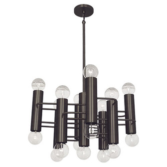 Jonathan Adler Milano 17 Light Pendant in Deep Patina Bronze (165|Z903)