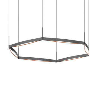 Ola LED Pendant in Satin Black (69|22QKRR01120PHA)