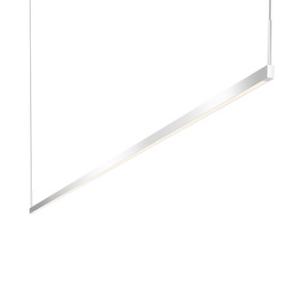 Thin-Line LED Pendant in Bright Satin Aluminum (69|2816.16-8)