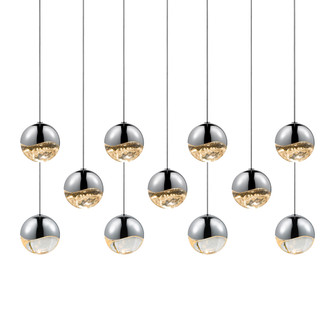 Grapes LED Pendant in Polished Chrome (69|2922.01-MED)