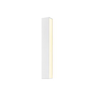 Sideways LED Wall Sconce in Textured White (69|7254.98-WL)