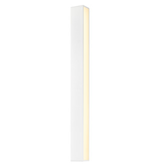 Sideways LED Wall Sconce in Textured White (69|7256.98-WL)