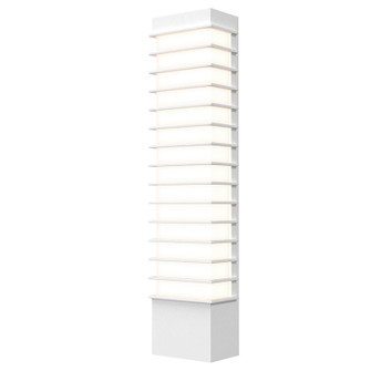 Tawa LED Wall Sconce in Textured White (69|7411.98-WL) Tawa LED Wall Sconce in Textured White (69|7411.98-WL)