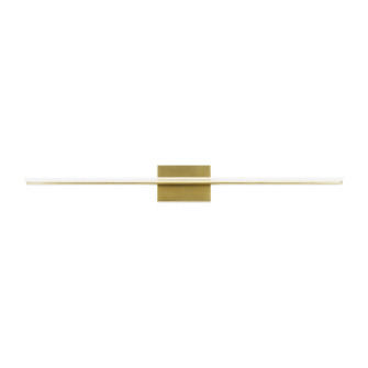 Span LED Bath in Plated Brass (182|700BCSPANB4BR-LED930)