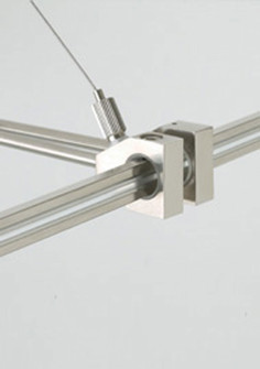 Monorail Power Outside Rigger in Satin Nickel (182|700MOPORG2S)