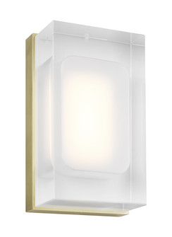 Milley LED Wall Sconce in Aged Brass (182|700WSMLY7R-LED930)