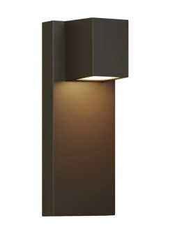 Quadrate LED Outdoor Wall Lantern in Bronze (182|700WSQDRZ-LEDWD)