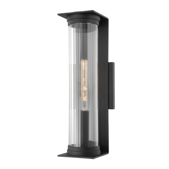 Presley One Light Wall Sconce in Textured Black (67|B1323-TBK)