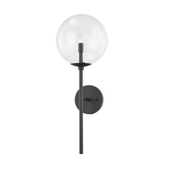 Madrid One Light Wall Sconce in Soft Black (67|B8201-SBK) Madrid One Light Wall Sconce in Soft Black (67|B8201-SBK)