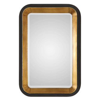 Niva Mirror in Antiqued Metallic Gold Leaf (52|09301)