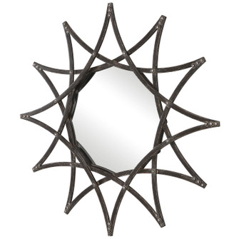 Solaris Mirror in Aged Crackled Charcoal (52|09766)