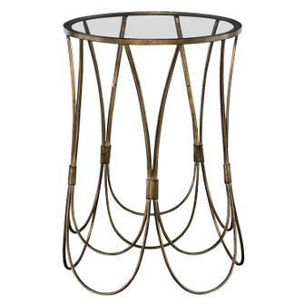 Kalindra Accent Table in Antique Gold (52|25056)