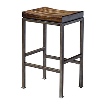 Beck Bar Stool in Brushed Steel (52|25893)