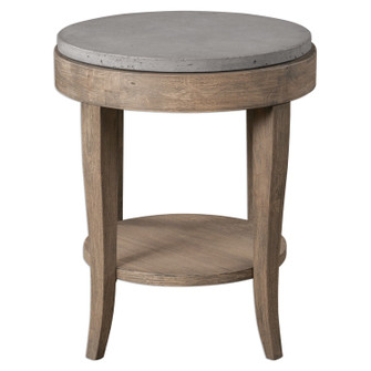 Deka Accent Table in Brown Glazed Natural (52|25909) Deka Accent Table in Brown Glazed Natural (52|25909)