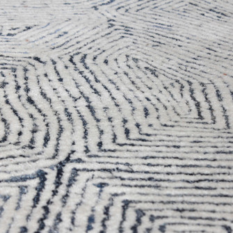 Maze Rug in Blue (52|73067-9)